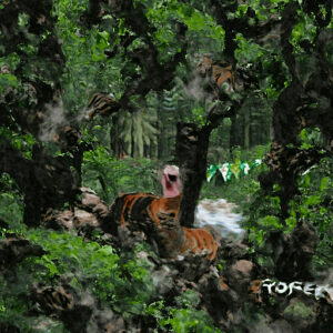 Rendering of Tiger Roar in final Image