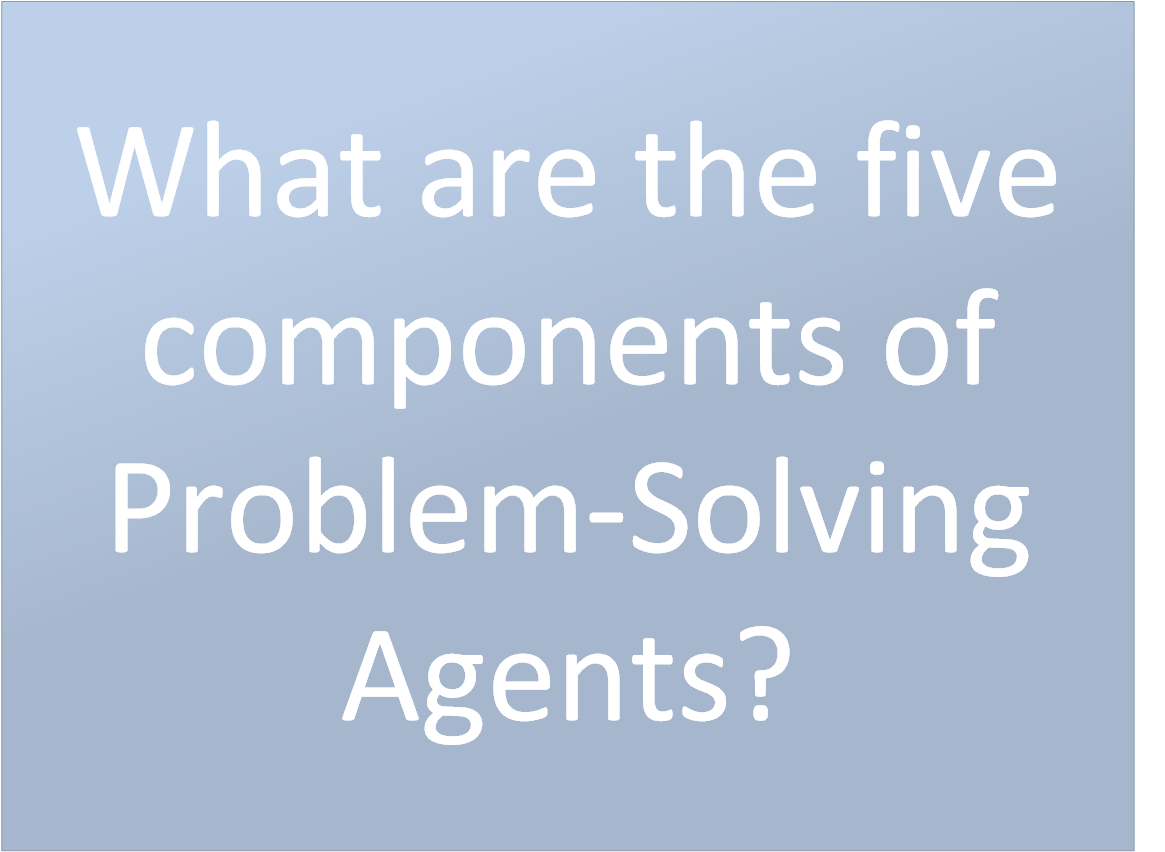 what is problem solving agent